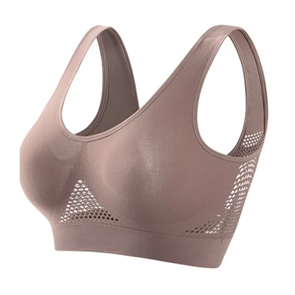 Beautiful Back Sports Bra Shockproof Running Fitness Anti-sagging Upper Collection Soft Support High-strength Women's Yoga Vest - Image 10