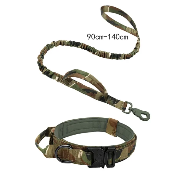 Tactical Dog Collar Military Adjustable Duarable Nylon Lead For Medium Large Walking Training Pet Accessory Breakaway Leash Rope - Image 5