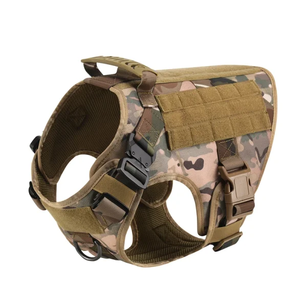 K9 Tactical Military Vest Pet German Shepherd Golden Retriever Tactical  Training Dog Harness and Leash Set For All Breeds Dogs - Image 20