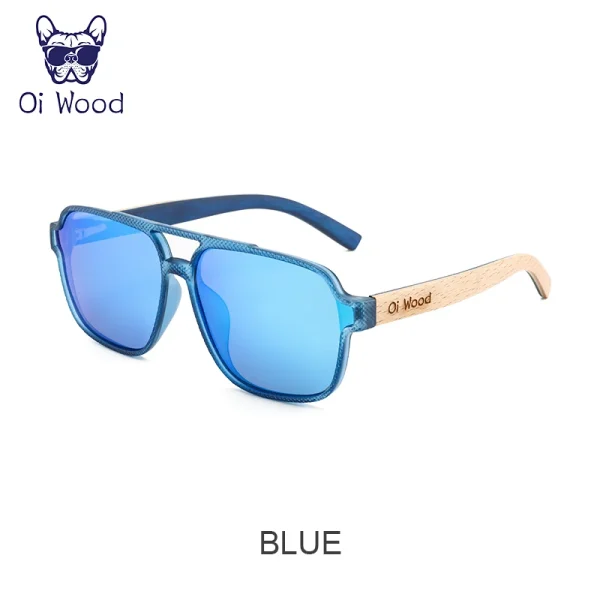 Oi Wood Sunglasses for Men Wood Sun Glasses Man Eyeglasses Polarizing Glasses UVA&B Protection Eyewear ECO-Friendly - Image 9