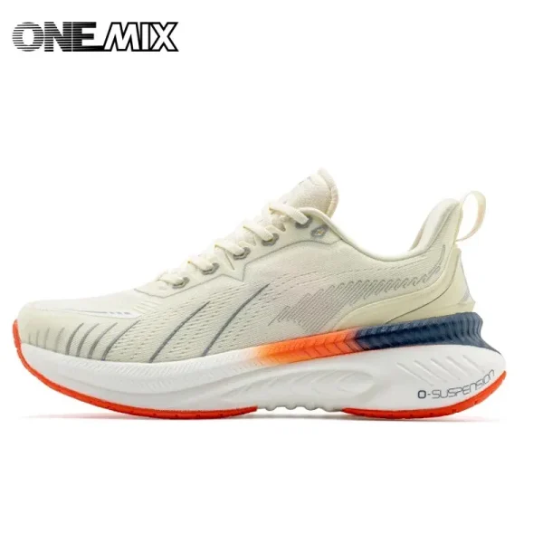 ONEMIX New Cushioning Running Shoes For Men Suitable Heavy Runners Lace Up Sports Women Non-slip Outdoor Athletic Male Sneakers - Image 7