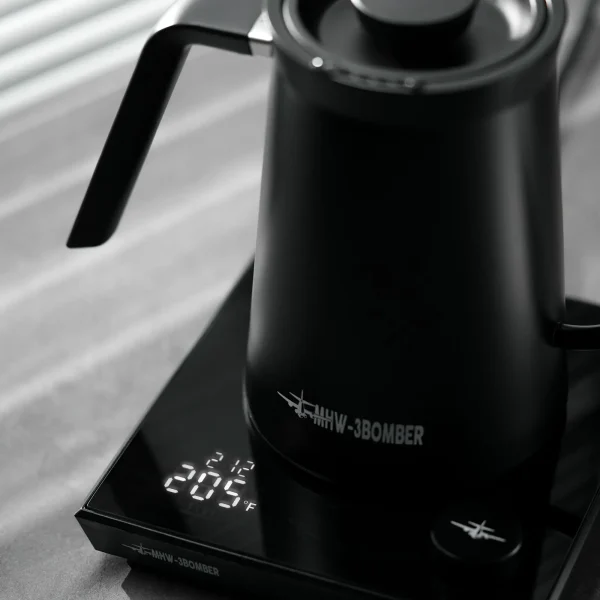 MHW-3BOMBER Smart Electric Coffee Kettle Precise Temperature Control Gooseneck Kettles Pour Over Coffee Home Barista Accessories - Image 5