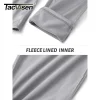 TACVASEN Men's Fleece Lined Track Pants Fall Winter Thermal Warm Jogger Pants Waterproof Workout Casual Drawstring Sweatpants - Image 5