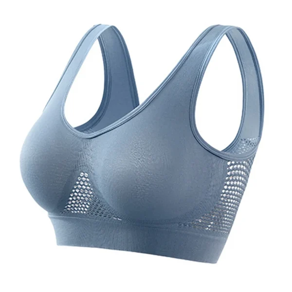 Beautiful Back Sports Bra Shockproof Running Fitness Anti-sagging Upper Collection Soft Support High-strength Women's Yoga Vest - Image 6