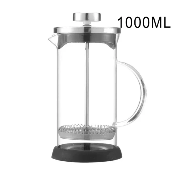 Coffee French Press Pot With Filter high borosilicate glass Hand Punch Coffee Pot Multifunctional Brewings Tea Milk Pot Tools - Image 12