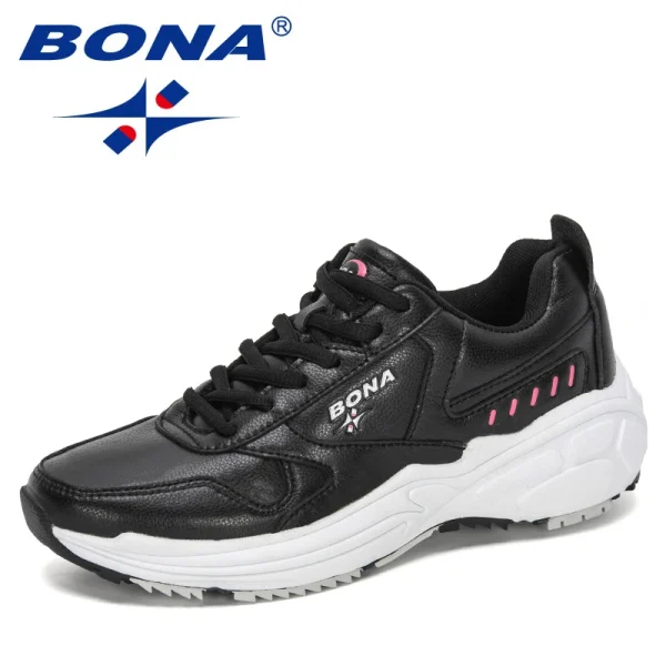 BONA 2021 New Designers Classics Sneakers Running Shoes Women Outdoor Sports Shoes Comfortable Running Shoes Ladies Walking Shoe - Image 3