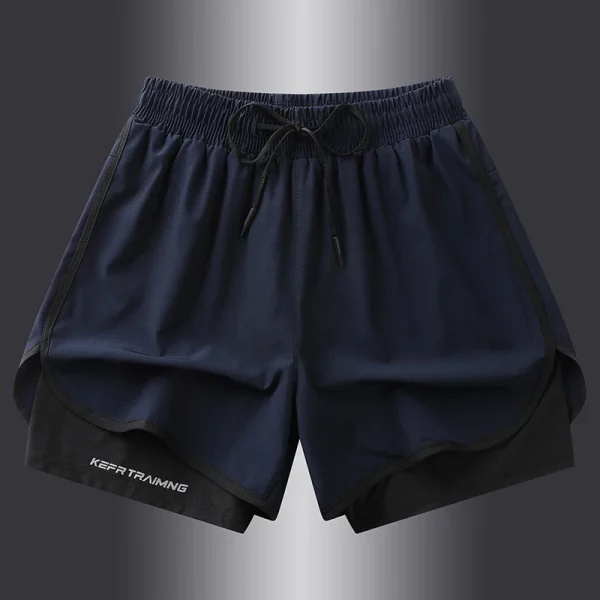 【 S-5XL 】 NASA GISS Sports Three Piece Pants Summer Popular Anti glare Double layered Sports Shorts for Men and Women Couples Ru - Image 10