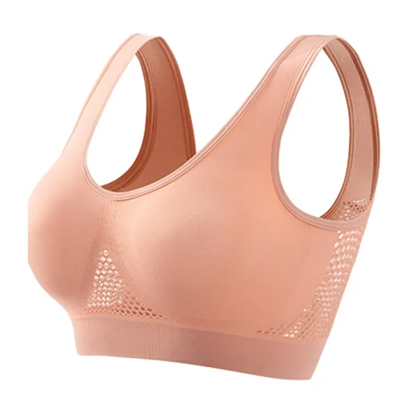 Beautiful Back Sports Bra Shockproof Running Fitness Anti-sagging Upper Collection Soft Support High-strength Women's Yoga Vest - Image 8