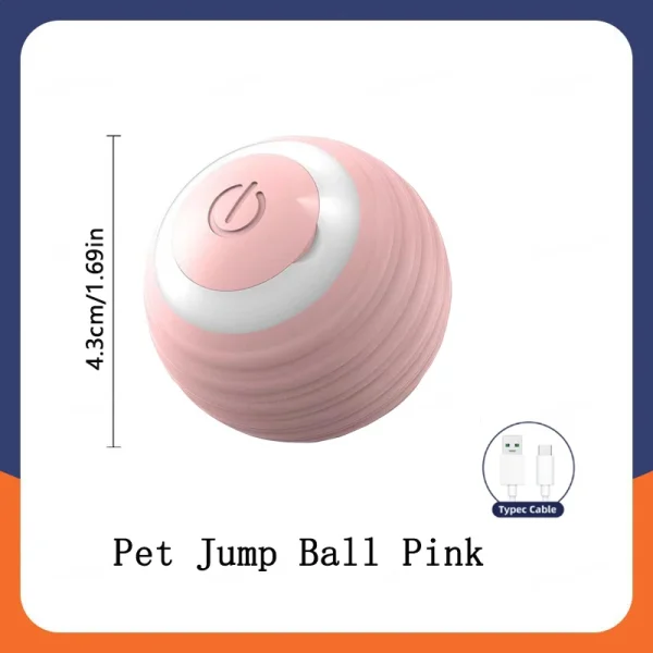 Smart Dog Toy Ball Electronic Interactive Pet Toy Moving Ball USB Automatic Moving Bouncing for Puppy Birthday Gift Cat Products - Image 18