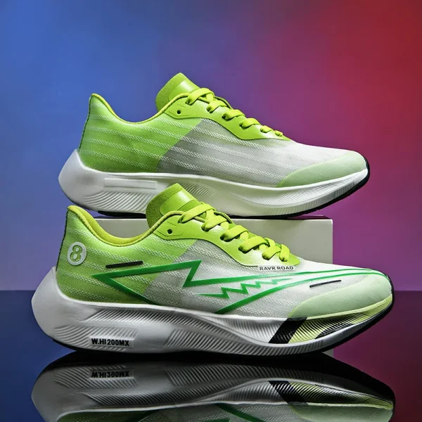 Men's Sports Shoes Full Palm Carbon Plate Running Shoes Men's and Women Marathon Racing Shock-absorbing Athletics Training Shoes - Image 8