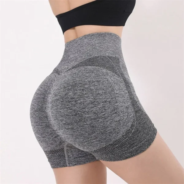 New Women Yoga Shorts High Waist Workout Shorts Fitness Yoga Lift Butt Fitness Ladies Yoga Gym Running Short Pants Sportswear - Image 8