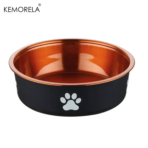 Anti-Slip Dog Bowls Small Medium And Large Dog Feeding Bowls And Water Fountains Stainless Steel Pet Feeders Pet Dog Accessories - Image 7