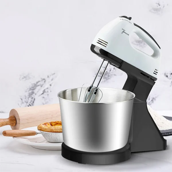 110V/220V Stand Food Mixers Kitchen Electric Food Blender Desktop Egg Whisk Cream Cake Dough Kneader Milk Frother Food Processor - Image 5