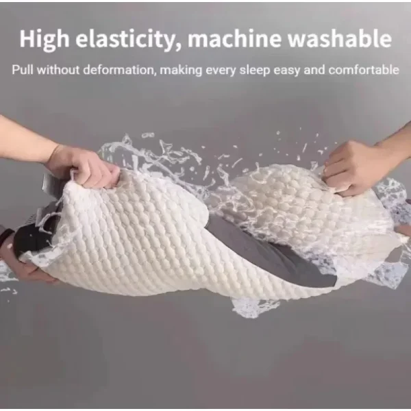 Cervical Orthopedic Neck Pillow Help Sleep And Protect The Pillow Neck Household Soybean Fiber SPA Massage Pillow For Sleeping - Image 3