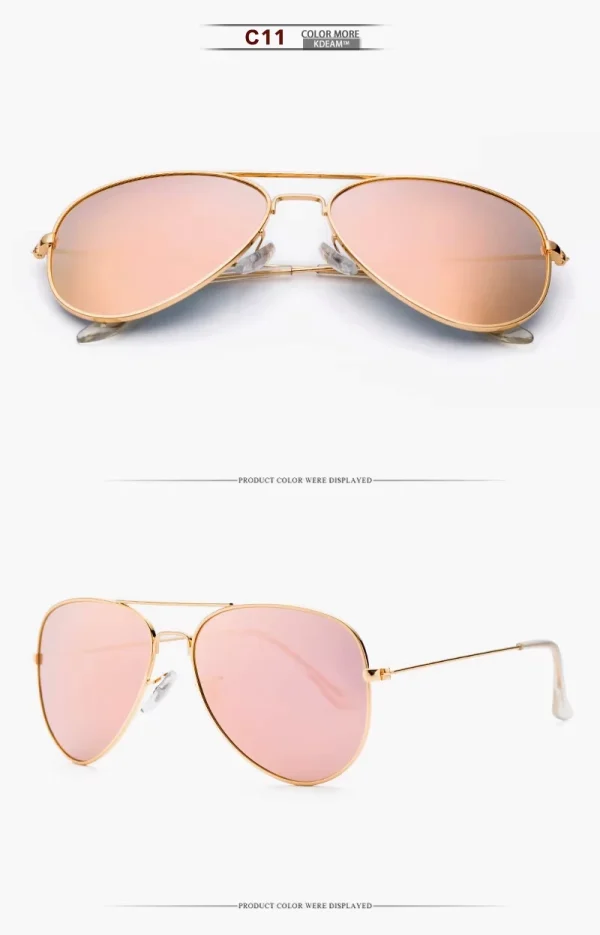Air Force Pilot Sunglasses Men Polarized 62' Lens Large Sun Glasses Polaroid UVA/UVB Sunglass de sol With Case - Image 17