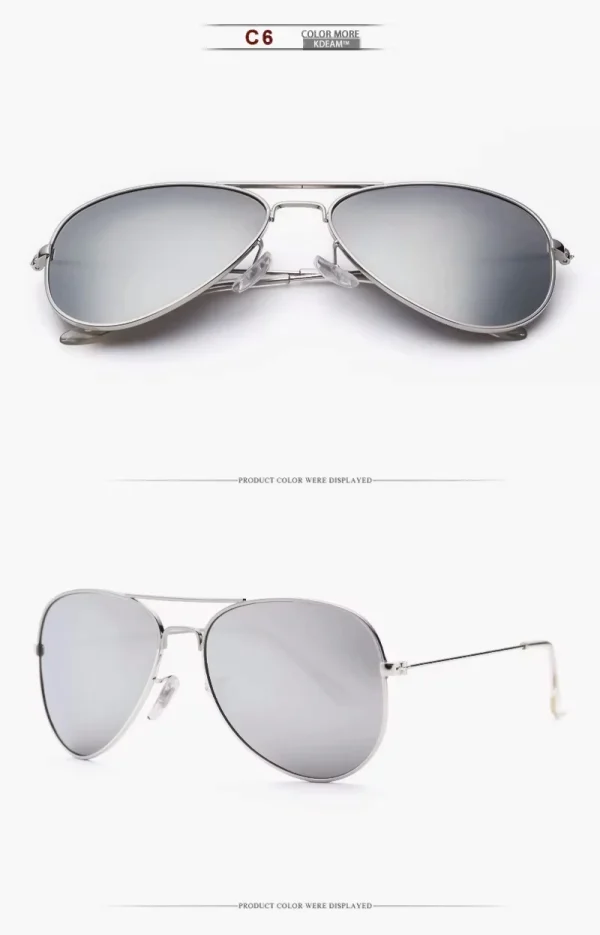 Air Force Pilot Sunglasses Men Polarized 62' Lens Large Sun Glasses Polaroid UVA/UVB Sunglass de sol With Case - Image 12