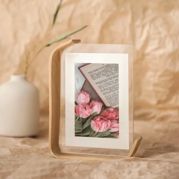 VCC Acrylic Wooden Photo Frame Herbarium Display Frame DIY Frame Photo Frames For Wedding Party Picture Frame Photo Decor - Image 7