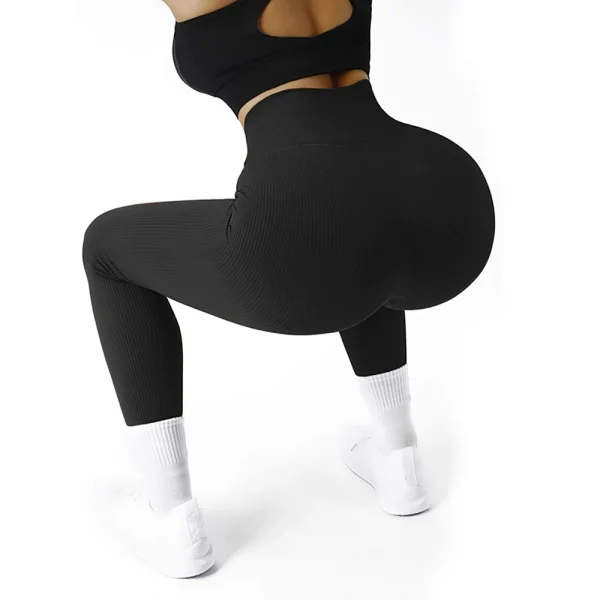 Sexy Gym Leggings Women Fitness Seamless Compression Leggings Women Running Outdoors Activewear Pants - Image 2