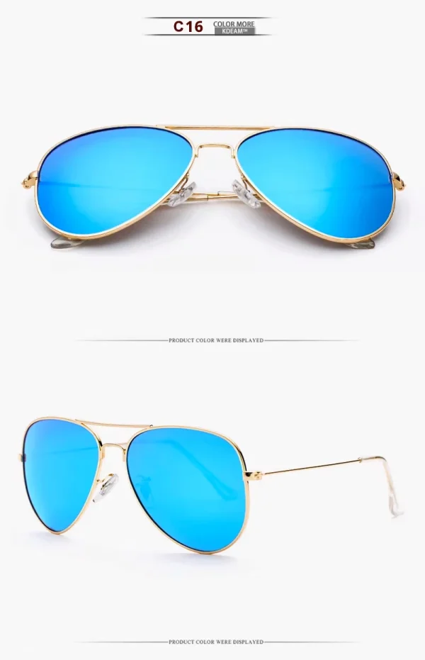 Air Force Pilot Sunglasses Men Polarized 62' Lens Large Sun Glasses Polaroid UVA/UVB Sunglass de sol With Case - Image 21